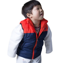 Taekwondo clothing Marma Taeung autumn warm vest children training not afraid of cold coat outdoor sports short cotton clothing