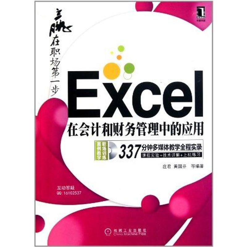 Excel在會計和財務管理中的應用 莊君 等 操作繫統（新）專業科技