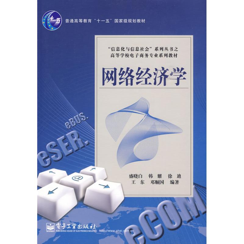 網絡經濟學 盛曉白 著作 電子商務經管、勵志 新華書店正版圖書籍