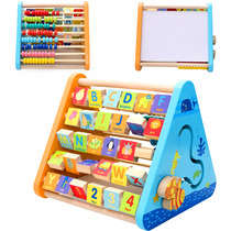 Mathematics calculation frame childrens toys Primary School students teaching aids counter Abacus wooden early education Enlightenment beacus frame