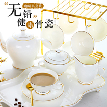 Eurobone Porcelain Phnom Penh Coffee Cup Saucer Ceramic Coffee Appliance Suit Coffee Cup disc suit Custom Inprint logo