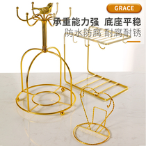 Coffee Cup Shelf Storage Rack Cup Home Glass Cup Shelf Iron Art Rack Water Glass Rack Creativity Drain Shelf