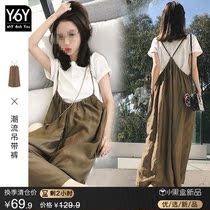 Autumn dress 2021 New French Platycodon grandiflorum Super fairy sensu foreign temperament waist thin Platycodon grandiflorum dress summer