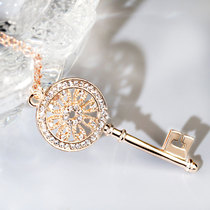 Sweater chain long Joker simple autumn and winter atmosphere high-end key necklace female 2020 new fashion Korean tide