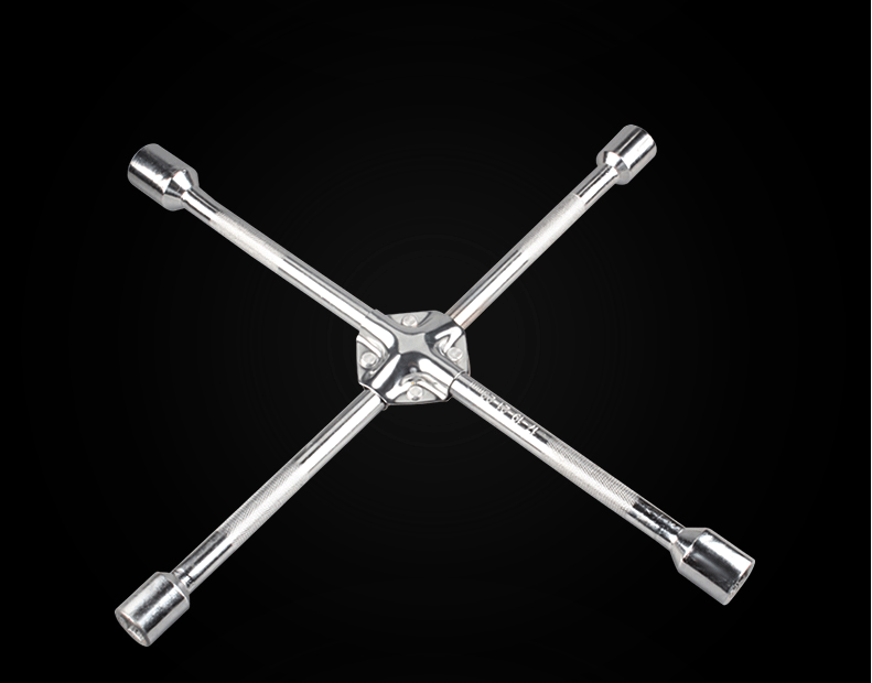 汽车十字扳手 十字轮胎扳手省力拆卸轮胎工具套筒扳手换轮胎扳子