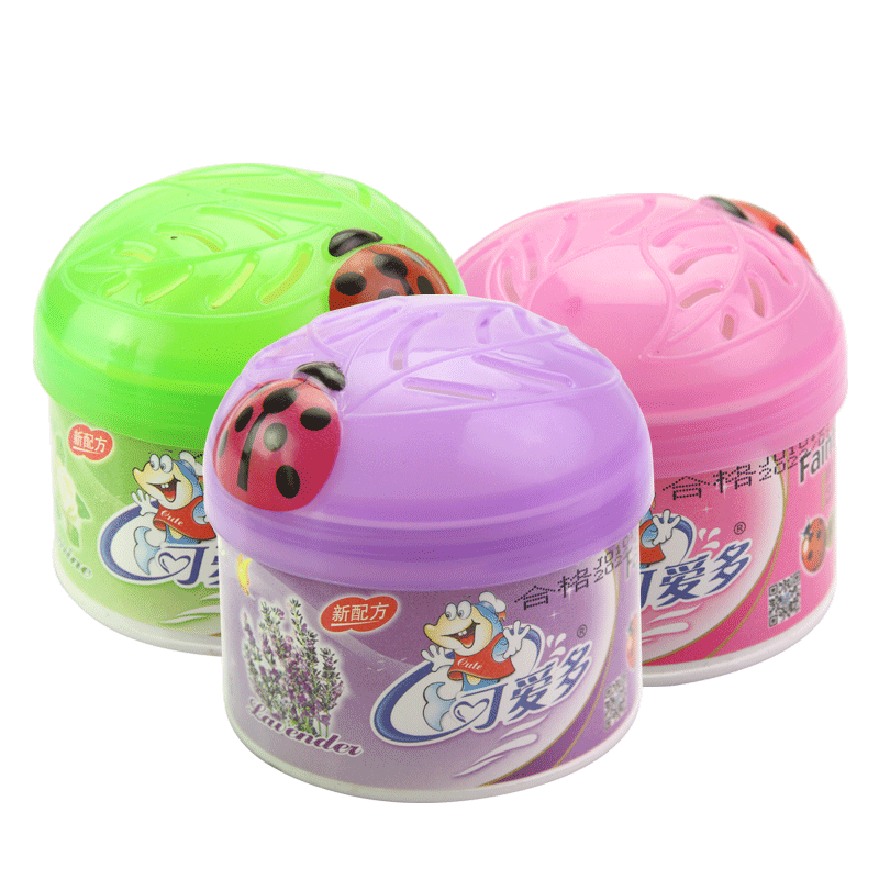 lovely multi-air freshener solid air freshener 100g*5 smell aromatic baby children indoor car toilet