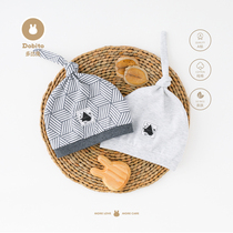 Dabi Rabbit counter newborn baby 0-1 months 3 baby hat 6 autumn winter hat newborn tire cap Cotton