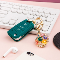 Petal key cover for Volkswagen old Langyi key bag shell Tiguan Passat net red INS trend women