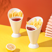Portable creative potato bar Cup with dipping container egg salad hand cup plastic snack food Cup