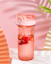 Nordic style pregnant women puerpera cute girl student portable 360 ° water-free suction tube Cup