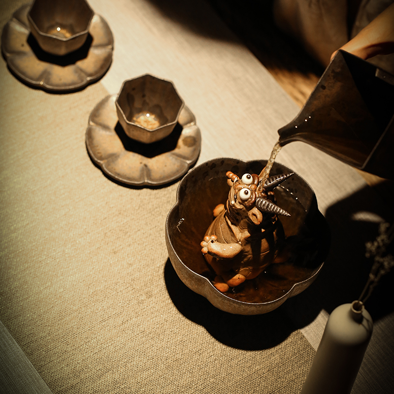 Dragon born nine children creative ceramic gifts office desktop move pottery furnishing articles home boutique decoration decoration