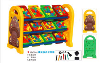 New childrens toy storage rack kindergarten toy rack bookshelf sorting locker baby storage rack