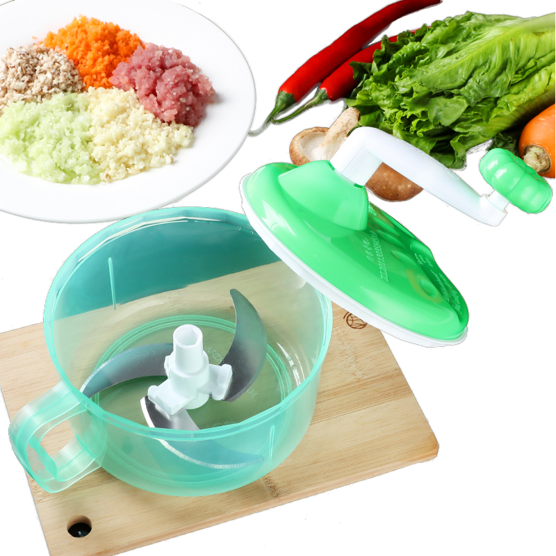 manual stuffing machine kitchen meat grinder vegetable chopper chopping vegetables and vegetables artifact household multifunctional garlic stirr