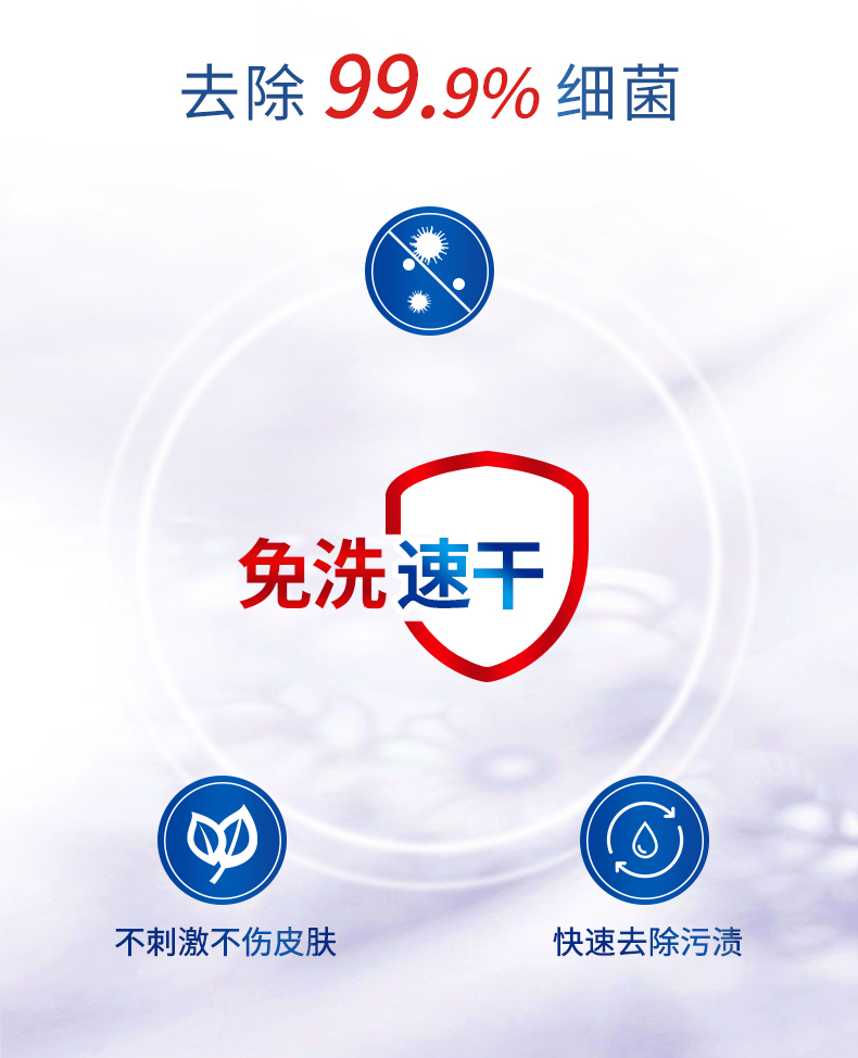 免洗洗手液75酒精杀菌消毒抑菌凝胶儿童家用学生随身