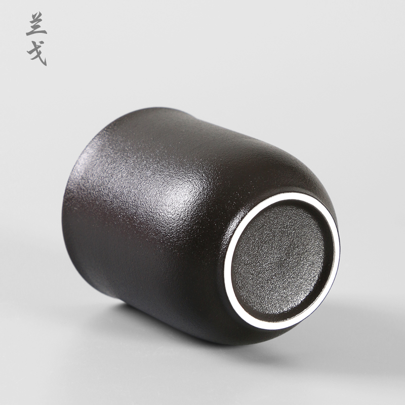 Having coarse pottery tea accessories household storage tank ceramic tea caddy fixings warehouse small sealed as cans of pu 'er tea box