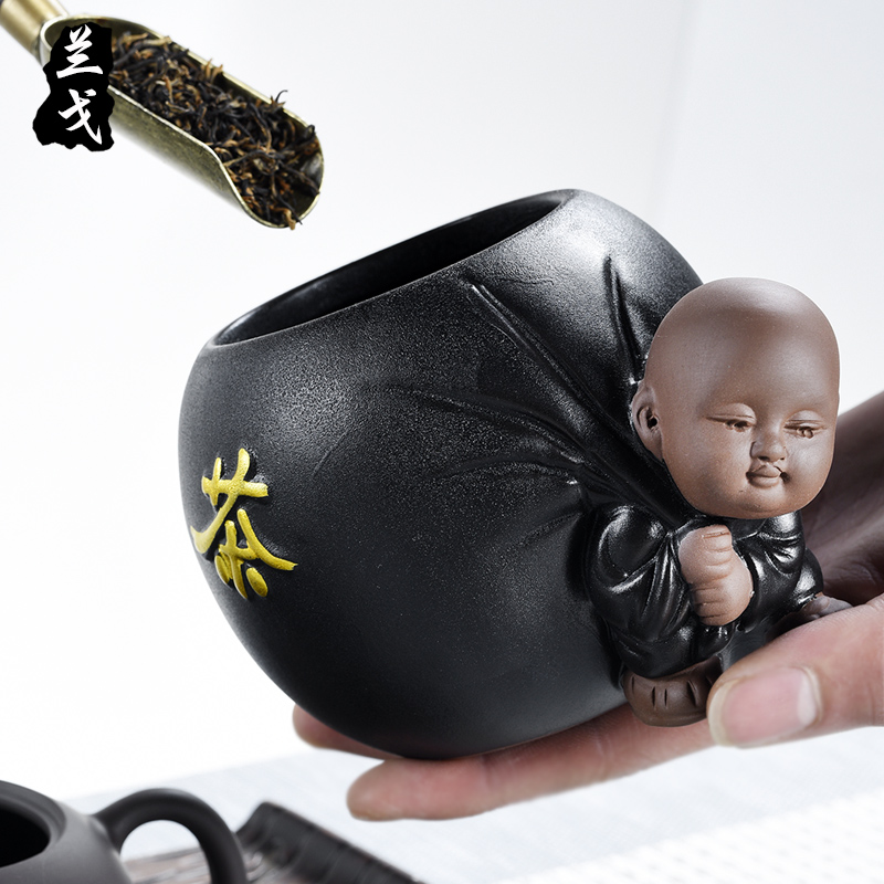 Having tea pot ceramic seal kung fu tea set suit household dry POTS fittings of Japanese tea taking tea storehouse