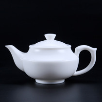 Jia Zhan kiln Dehua white porcelain teapot Li Jia stack handmade white porcelain teapot kung fu tea set ceramic bubble teapot