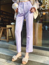 Wei Yanni Santa Rita Taro girl leg straight cheats Joker personality hanging straight pants