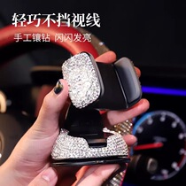 Suction cup type car mobile phone holder diamond bracket Car navigation support frame Car creative multi-function universal female