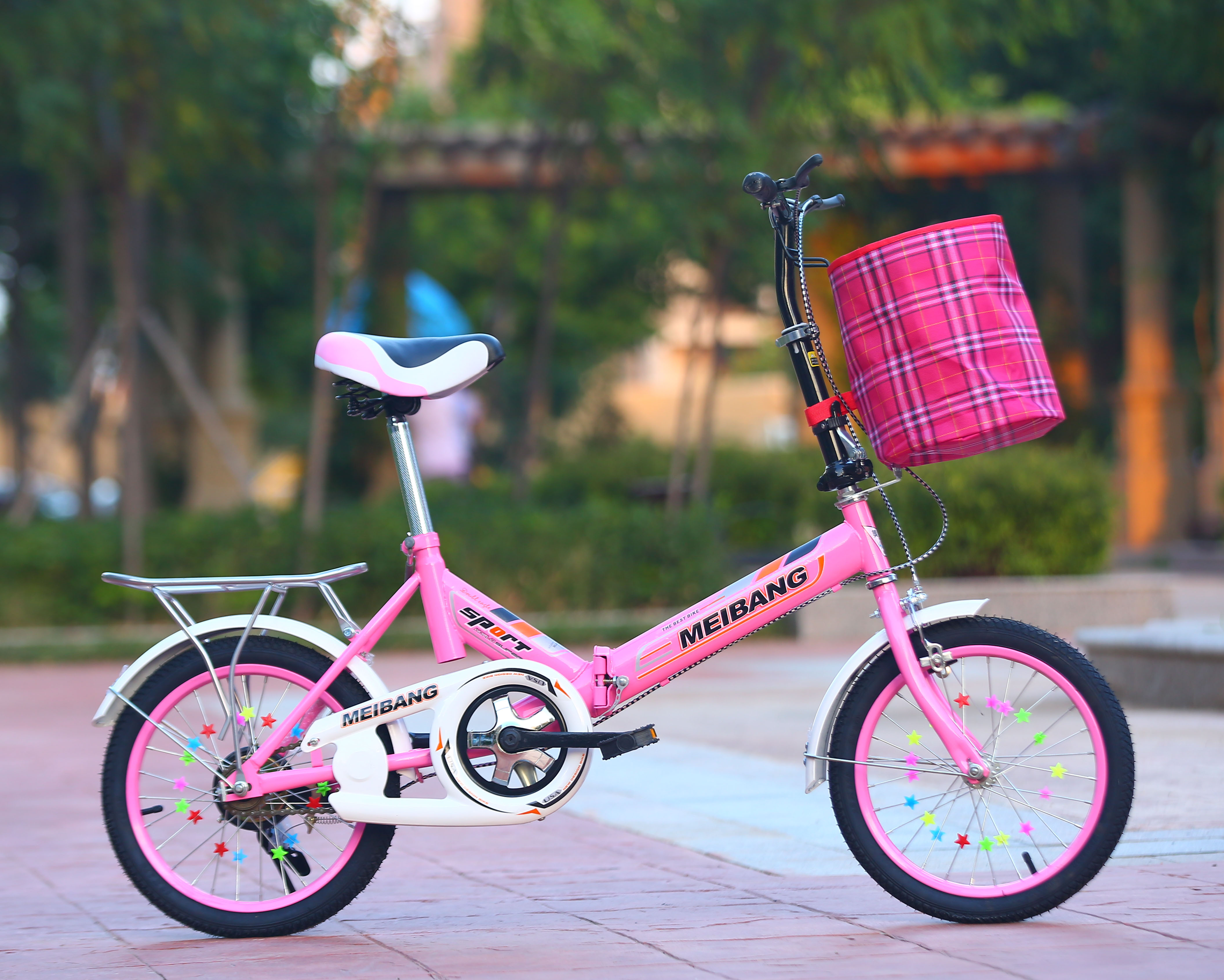 儿童自行车折叠车16/20寸7-12-18岁大中小学生男女孩青少年单车