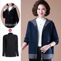 Fat Moms Spring Autumn Dress Wool Coats Women Ocean Broads Wife Middle Aged Gats Up Overweight Sheep Suede Big Clothes Short