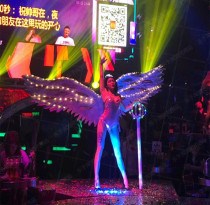 Special bar glowing diamond wand upscale led champagne scepter beauty lead dance stick VIP wine artifact