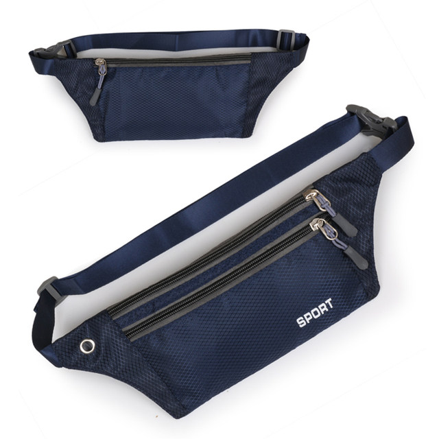 Sports belt men's and women's outdoor mobile phone bags ultra-thin close-fitting waterproof fitness running equipment riding bags with headphone jack Sports belt men's and women's outdoor mobile phone bags ultra-thin close-fitting waterproof fitness running equipment riding bags with headphone jack