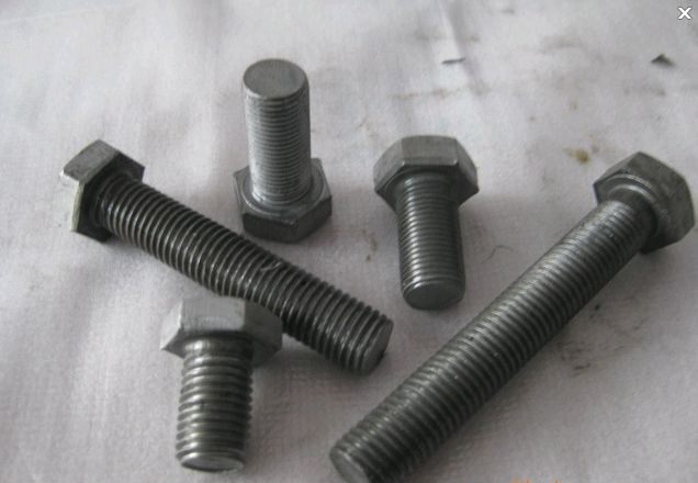 4.8级普通本色外六角螺丝螺栓m20*30*35*40*45*50*55*60*65*70*75