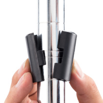 Shelf accessories plastic clip iron rack clip metal storage rack finishing rack partition buckle abs plastic sheet