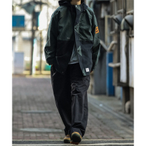 Nobodyknowns Day Ensemble Retro Outdoor Tooling Splicing Grinders Sweater Jacket for men and women with loose submachine clothes