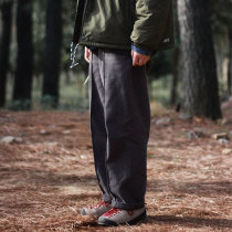 Nobodyknowns Day Ensemble 19AW Retro 100 Hitch Suede Three-color Casual Men And Womens Pants Thick Pants Long Pants