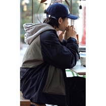 Nobodyknows Japanese mosaic Spring and Autumn Tide brand outdoor function windproof men and women loose jacket jacket