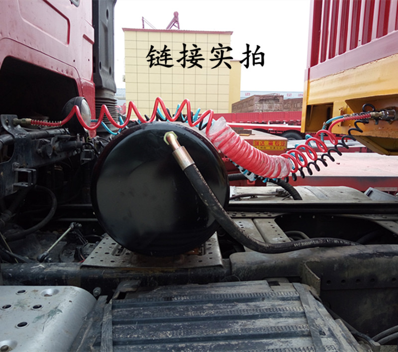 防冻半挂货卡车连接气管/空气软管弹簧管牵引车链接弹簧l螺旋气管