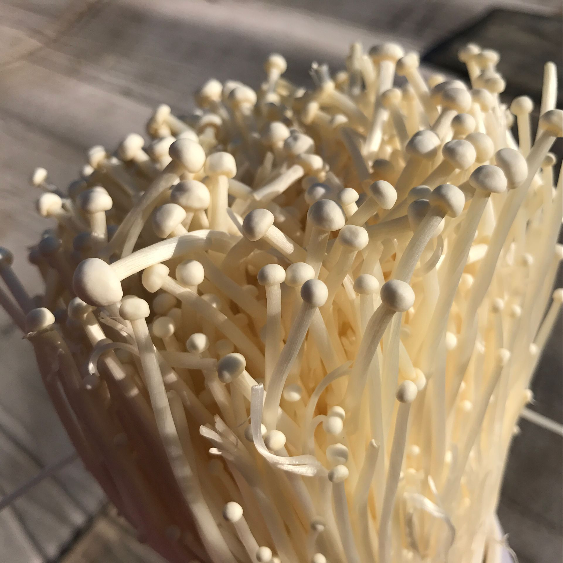 enoki mushrooms, fresh farm mushrooms, vegetables, mushrooms, hot pot ingredients, soup, stir-fry, natural fresh 300g
