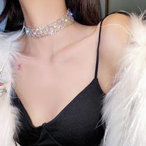 Necklace in 2020 a new light luxury niche sweater chain autumn and winter high - grade neck cold - wind hip - hop chain