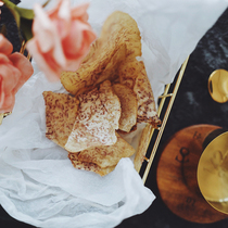 Eat dinner salt-and-pepper yu tou tiao Taro thin sheet (brittle) xian xiang taste