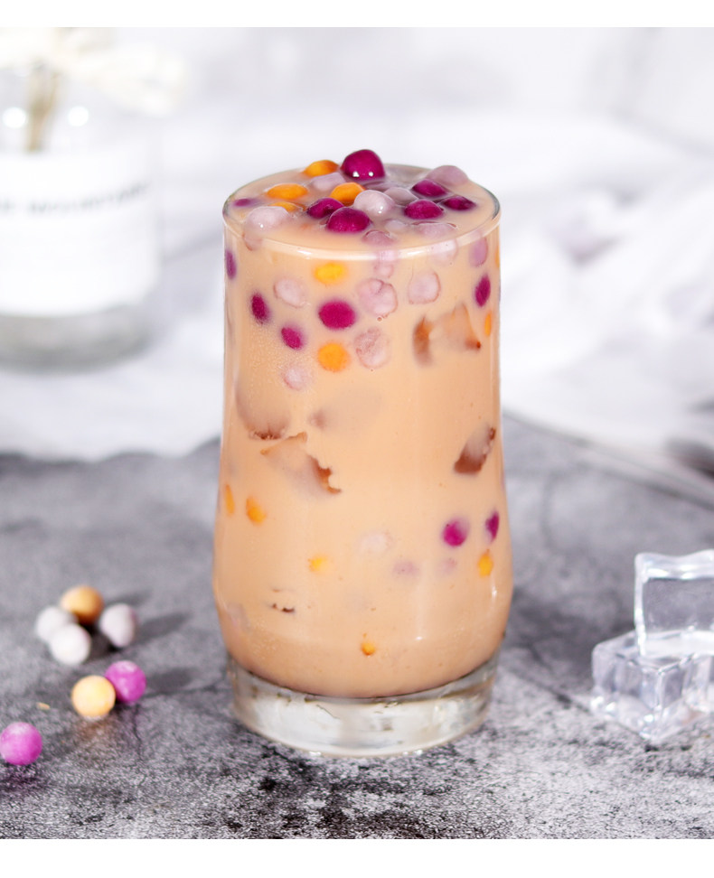 小芋圆 小圆子鲜芋仙甜品芋圆烧仙草奶茶店水果捞冰粉粉配料批发