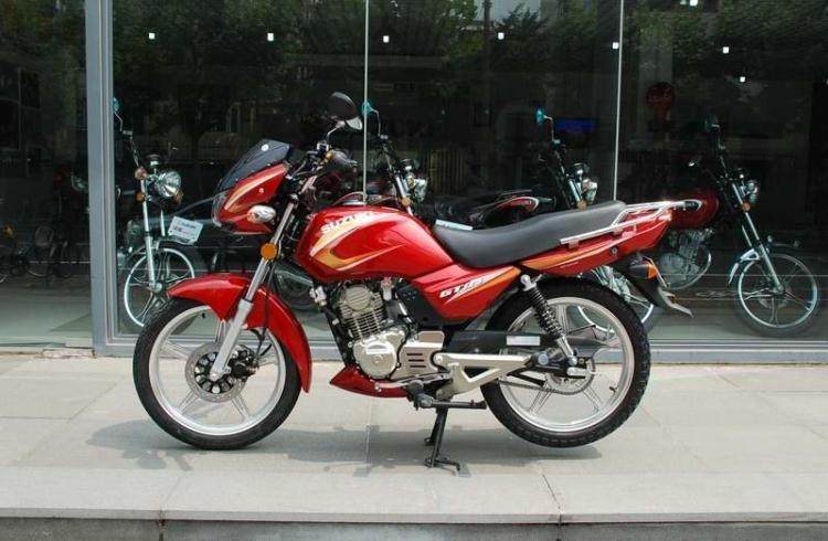 包邮 轻骑摩托车配件骏驰gt125反光镜 qs125-5后视镜 倒车镜 配件