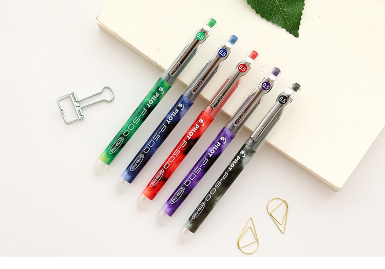 包邮pilot日本百乐笔|中性笔bl-p50 p500 /0.5mm签字笔针管考试笔