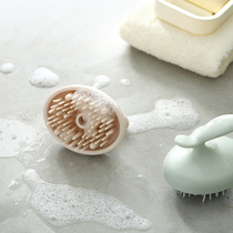 Japan FaSoLa Imports Not Hurt Hair one-piece Anti-Itch Removal Head Scale Wash Head Brush Massage Grip Delusions Hair Cleaner Hair Dresser