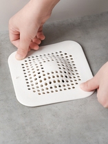 Japan Silica Gel Floor Drain Toilet Outfall Hair Filter Floor Drain Net Sink Filter Home Multifunction
