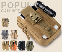 Outdoor sports molle tactical running Bag Men 5 5 6 inch waterproof mobile phone bag wearing belt running bag