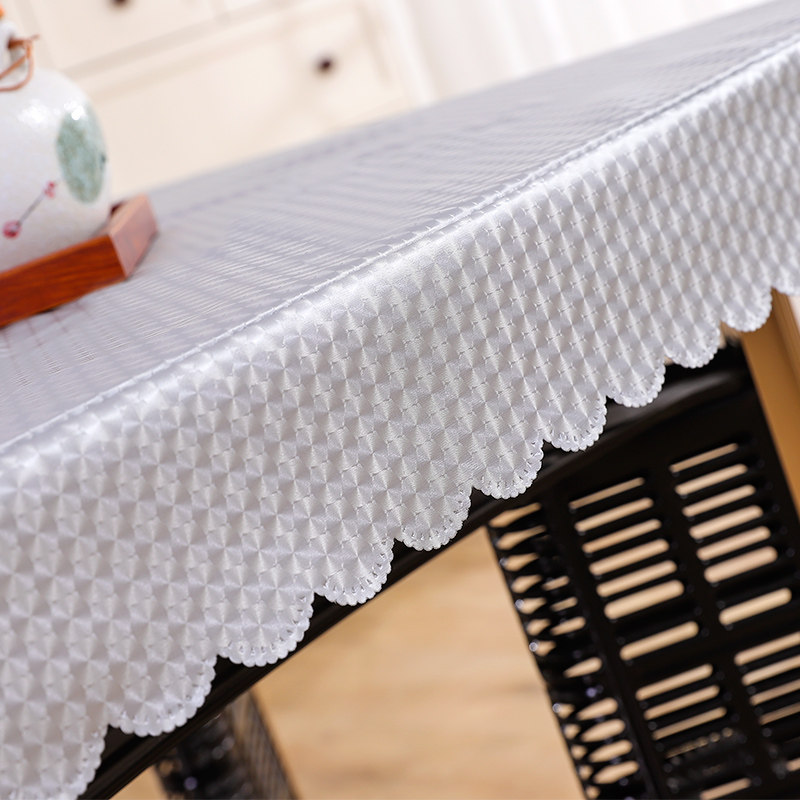 麻将机桌布烤火桌子罩套皮电炉罩胶皮正方形防水麻将机桌防尘盖布