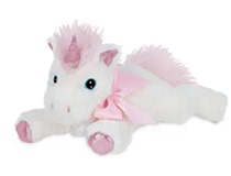 Bearington Baby Dreamer Plush Stuffed Animal Unicorn with Ra