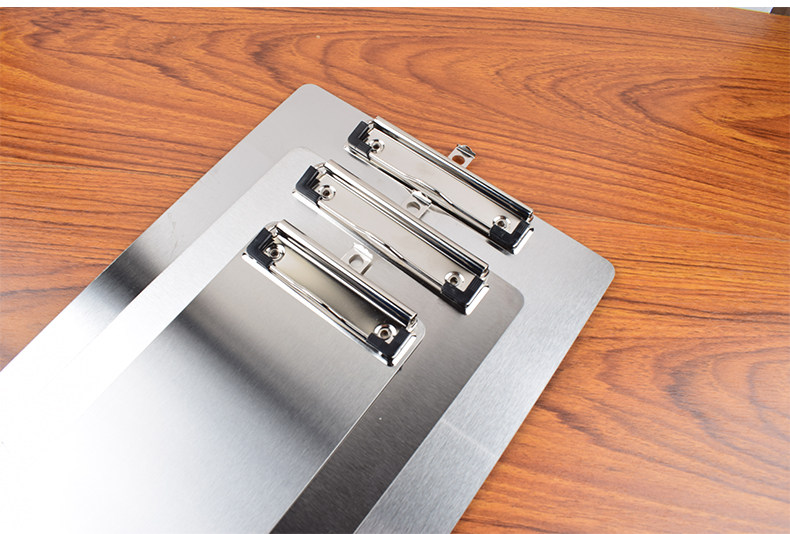 菜单板文件夹板夹板酒水垫板金属不锈钢厚mmaa5板夹文件酒店票据