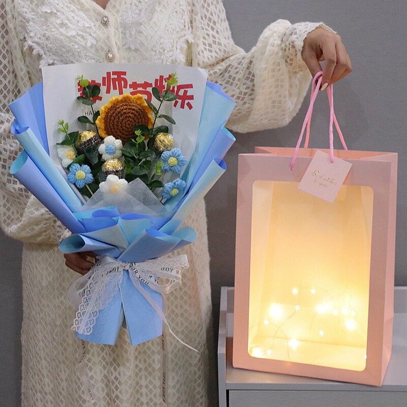 教师节巧克力礼盒装零食学生送老师感谢师恩仪式感生日伴手礼花束