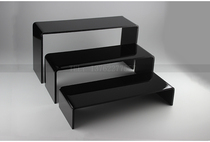 Acrylic ladder doll bubble Mart hand display stand trapezoidal wallet Jasmine display shelf counter display