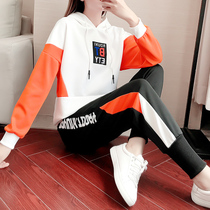 Sandro Moscoloni2022 Spring autumn new Lianhood clothing suit womens leisure sports loose two sets