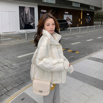 Sandro Mocoloni bright face Short down down jacket 2020 Winter new Korean version loose bread jacket jacket