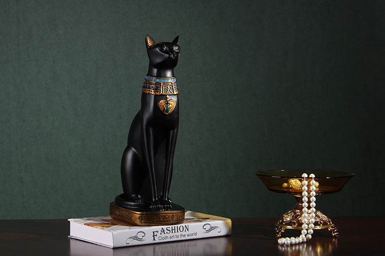 猫神贝斯特模型 埃及异域软装饰品 树脂创意工艺品客厅电视柜摆件